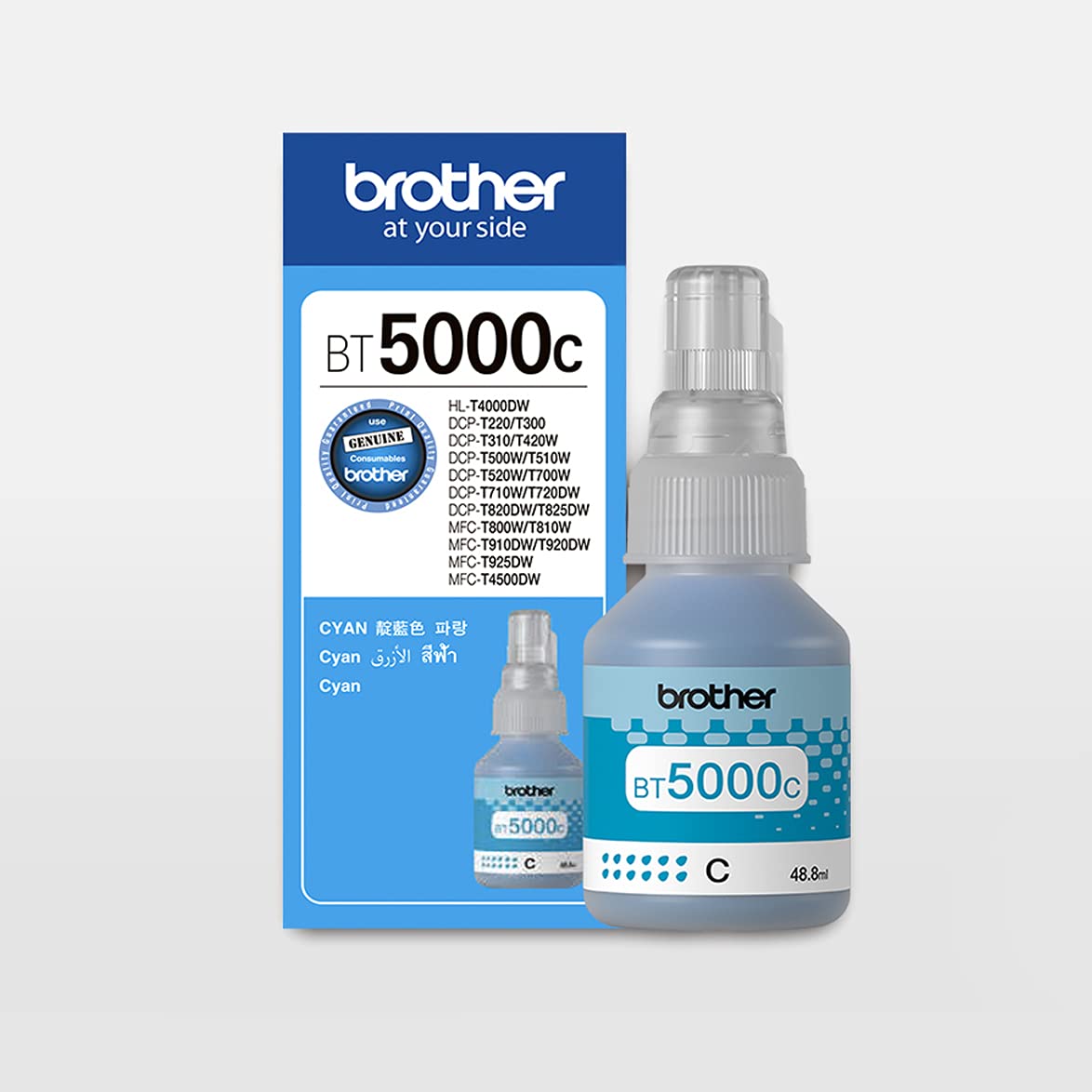 Brother BT5000C ink cartridge Original Extra (Super) High Yield Cyan