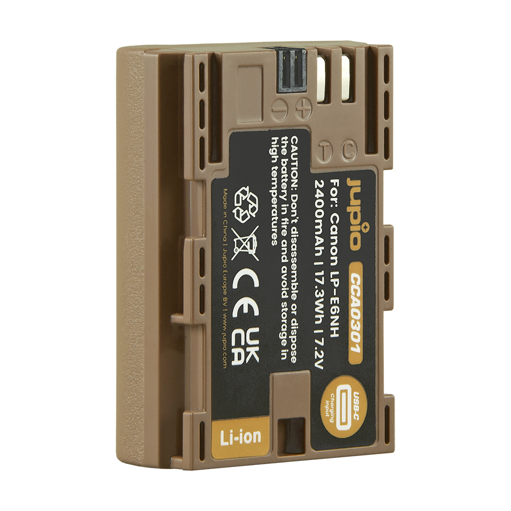 Caisi LP-E6NH 2400mAh Type-C Battery4