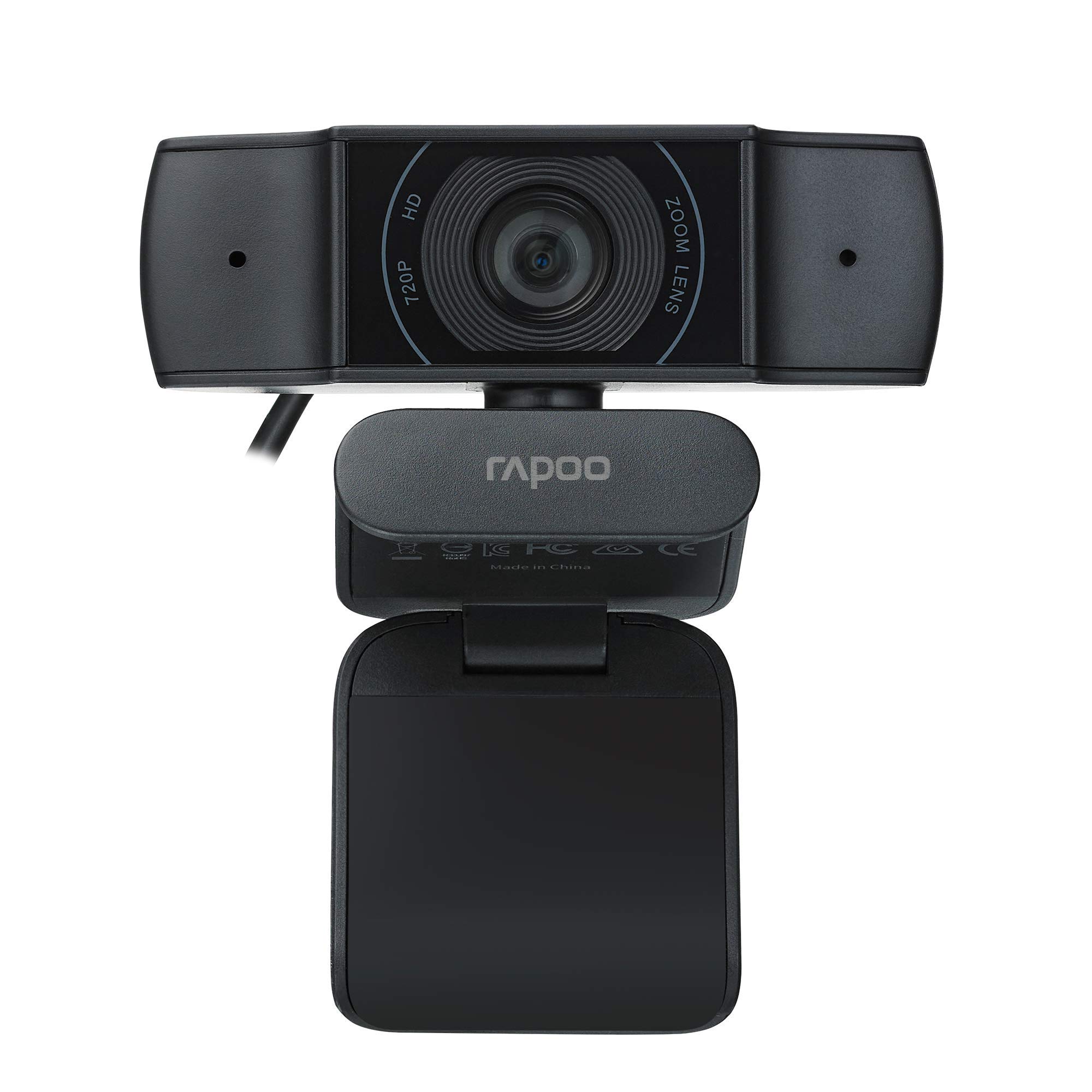 Rapoo C200 720p HD USB Webcam with Microphone for Video Calling Conference