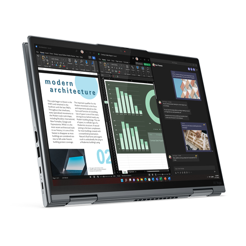 Lenovo ThinkPad X1 Yoga Gen 8, Intel Core i7-1355U, 16GB LPDDR5 6400 (Not Upgradable), 512GB SSD M.2 2280 PCIe 4.0x4 Performance NVMe Opal 2.0, Windows 10 Pro, 14