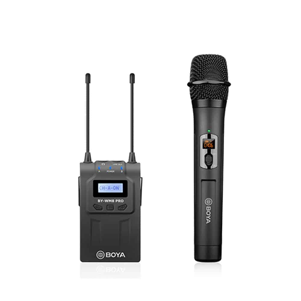 BOYA BY-WM8 PRO-K3 Camera-Mount Wireless Handheld Microphone System