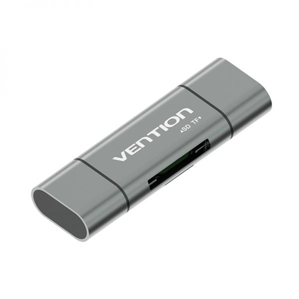 Vention Usb 3.0 + Type C + Micro Usb Multi-Function Card Reader4