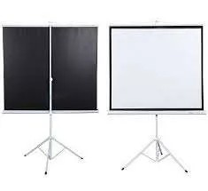 Projector Screen  Manual 203 x 203 cm ( 80 by 80 inches)3