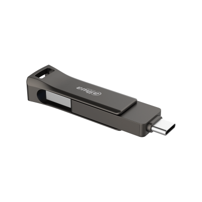 Dahua 128 GB Dual Drive  USB3.2 Gen1 Gray metal case, Type A & Type C interface-DHI-USB-P629-32-128GB3