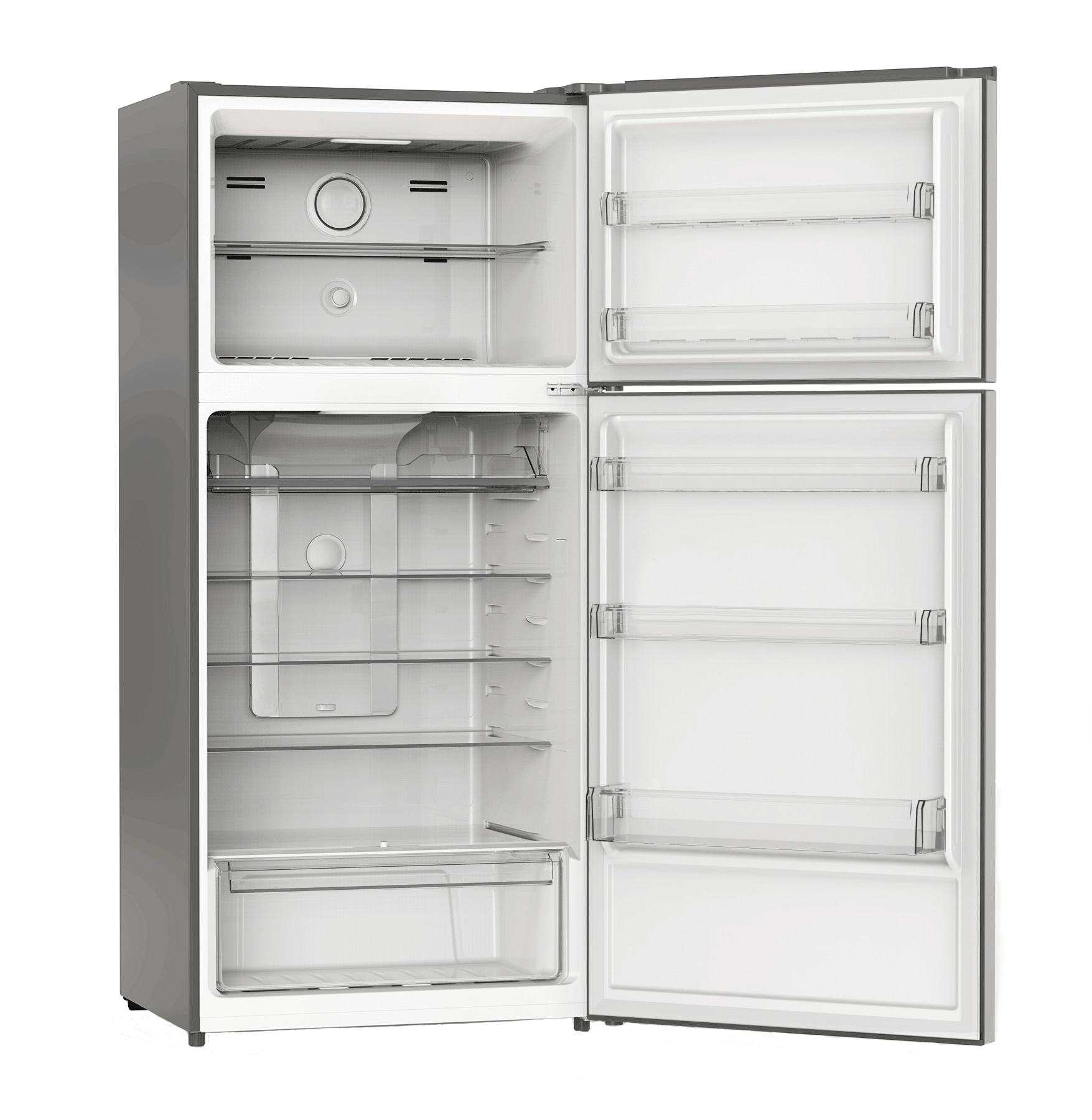 Beko BAD664 KE 490L Double Door Fridge No Frost, Inox Finish3