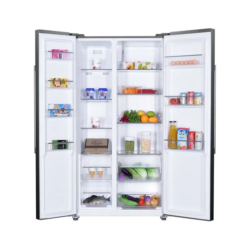 Beko BFF255 UK KE 472L Side by Side Fridge – No Frost, Inox3