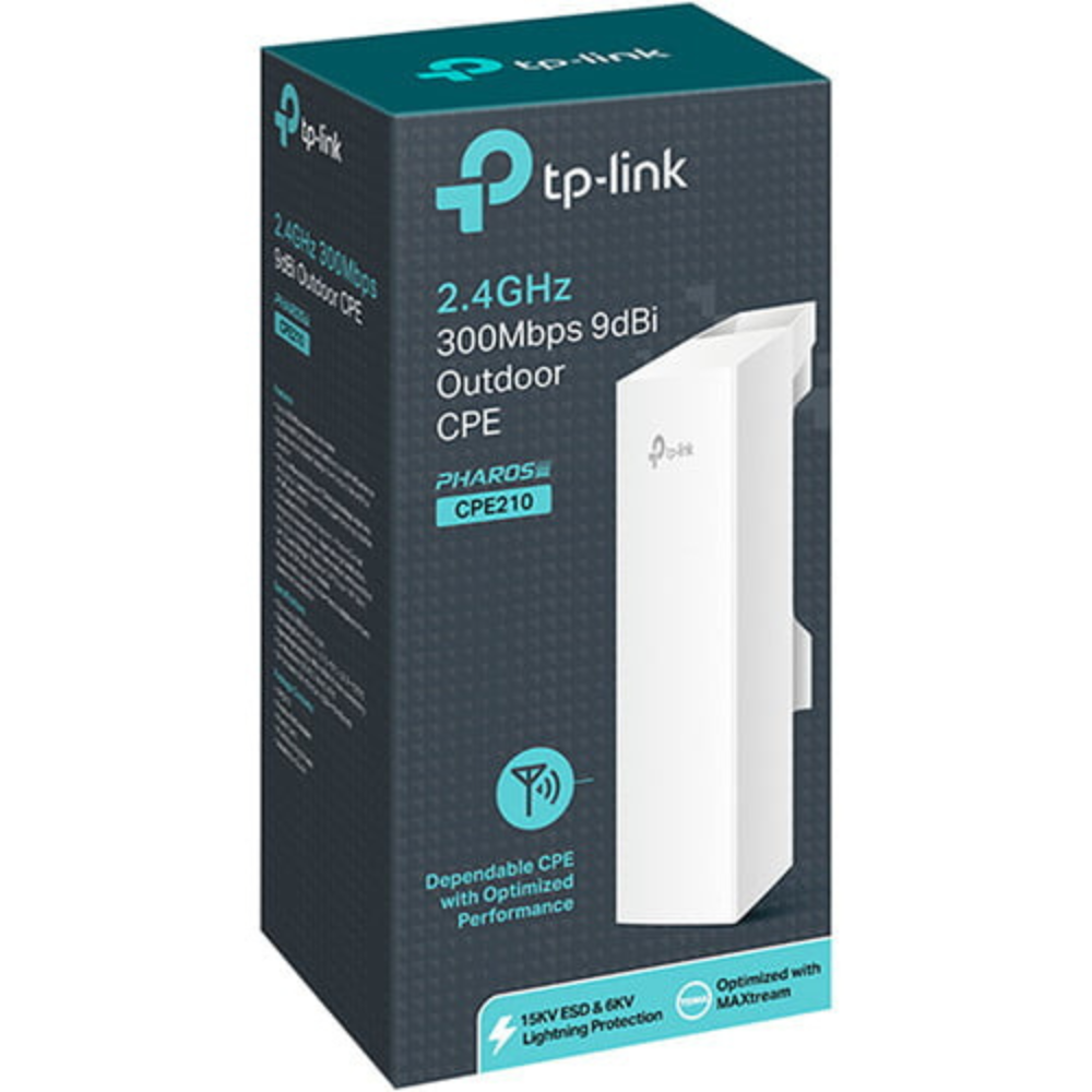 TP-Link CPE 2.4 GHz 300Mbps 12dBi Outdoor CPE – TL-CPE2202