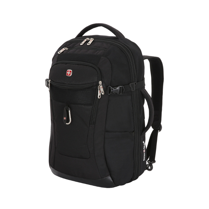 SwissGear Travel Gear Laptop Backpack-Black2