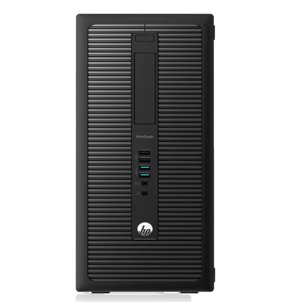 Hp Prodesk 600 G1 Tower Intel Core i5 3.20GHz 4GB RAM 500GB HDD DVDrw Keyboard Mouse 18.5