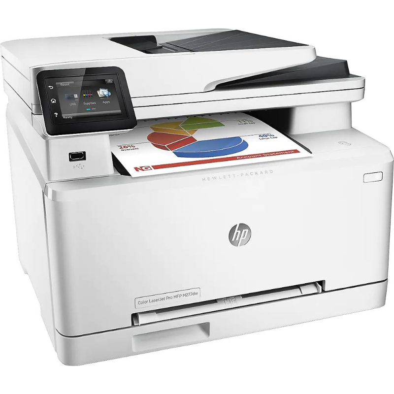 HP - LaserJet Pro M277dw Wireless Color All-In-One Printer - Gray3