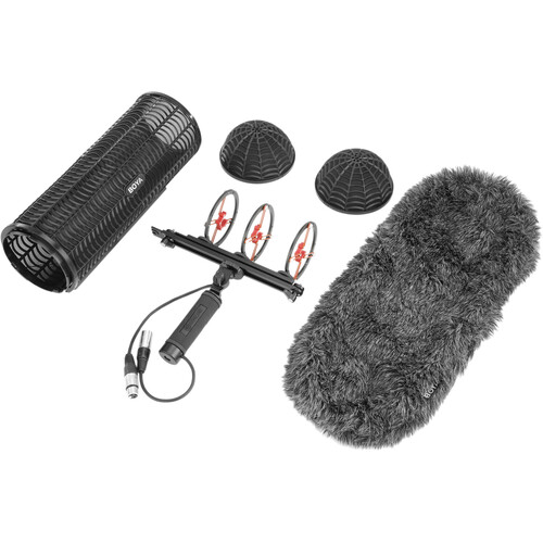 BOYA BY-WS1000 Blimp Windshield and Suspension System for Shotgun Microphones3