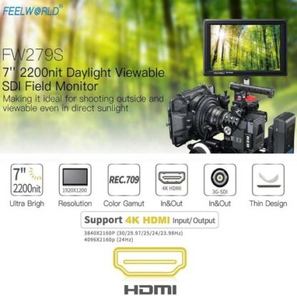 FeelWorld FW279S 7″3