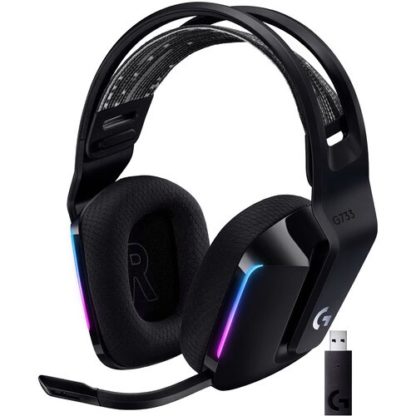 Logitech G733 LIGHTSPEED Wireless RGB Gaming Headset Black2