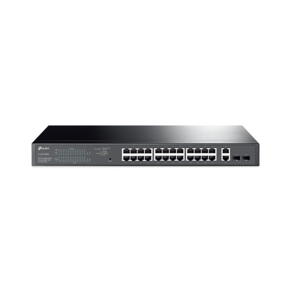 TP-Link TL-SG1428PE 28-Port 10/100/1000Mbps Gigabit Easy Smart Switch