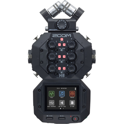 Zoom H8 8-Input / 12-Track Portable Handy Recorder2