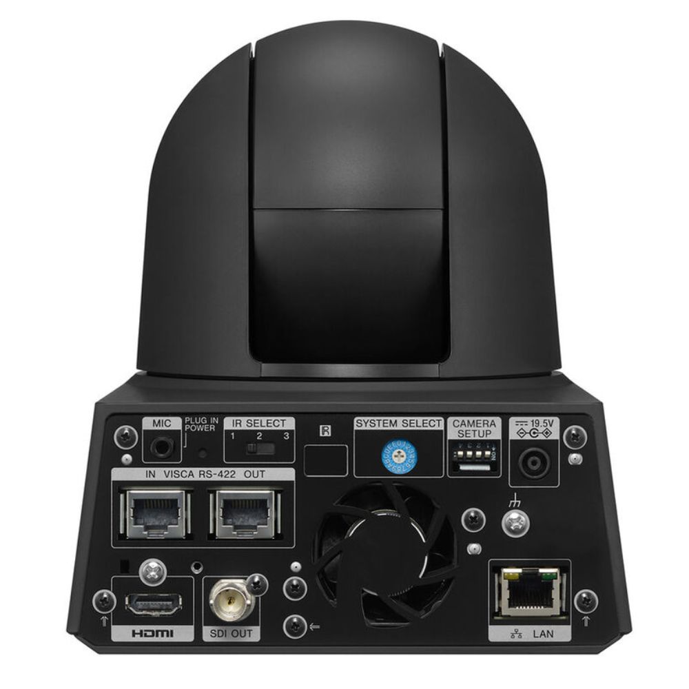 Sony SRG-A12 4K PTZ Camera with Built-In AI and 12x Optical Zoom (Black)