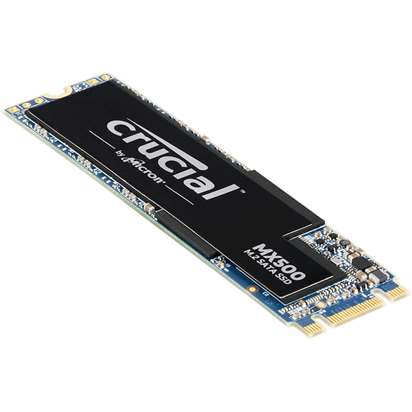 Crucial MX500 500GB 3D NAND SATA M.2 (2280SS) Internal SSD, up to 560MB/s - CT500MX500SSD43