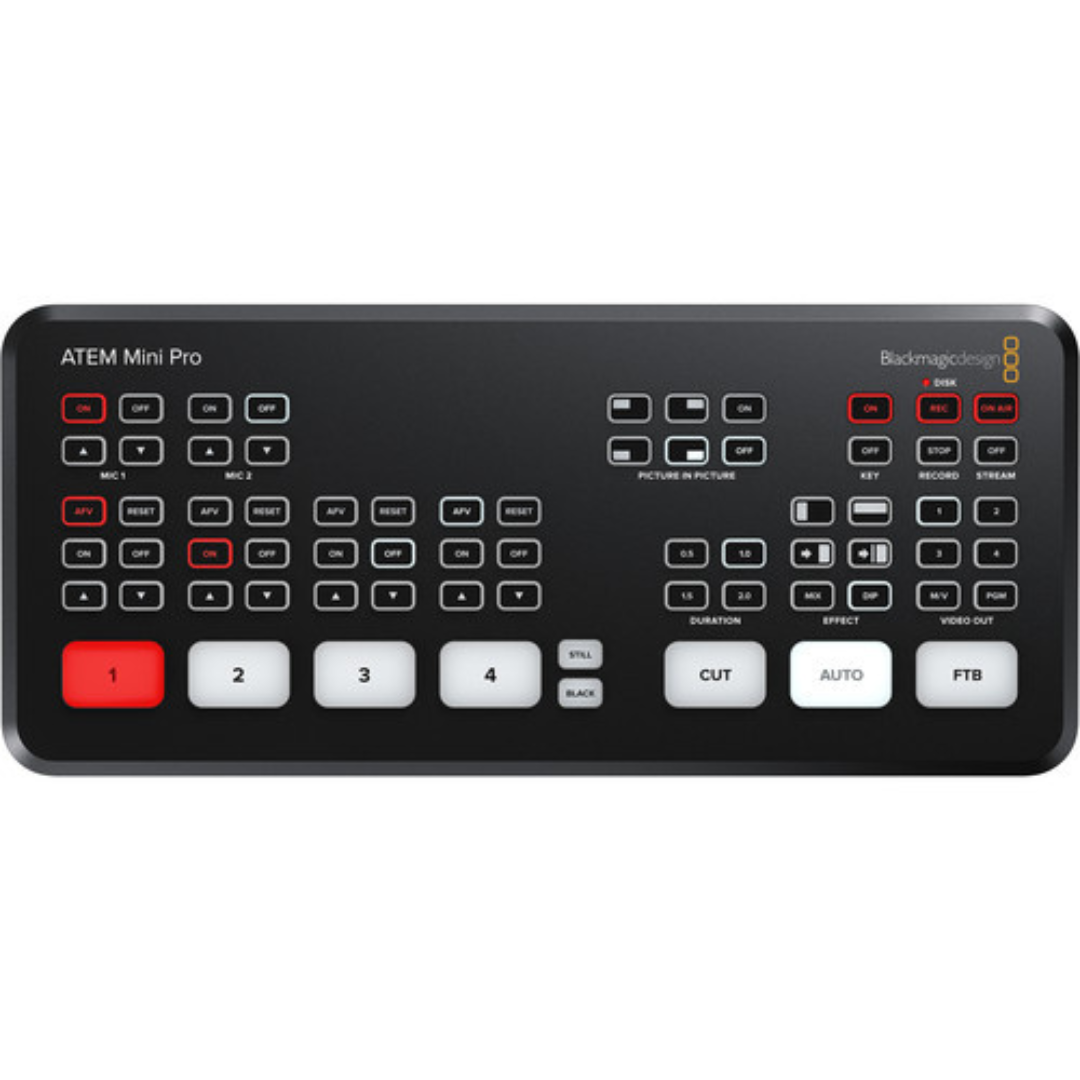 Blackmagic Design ATEM Mini Pro ISO 4 channel HDMI Live Stream Switcher0