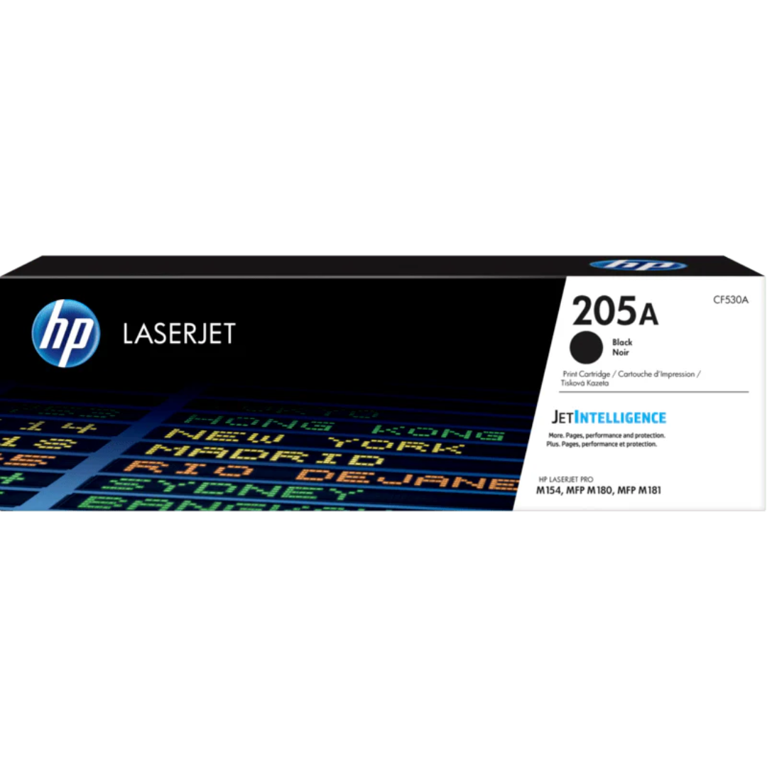 HP 205A Black Original LaserJet Toner Cartridge- CF530A2