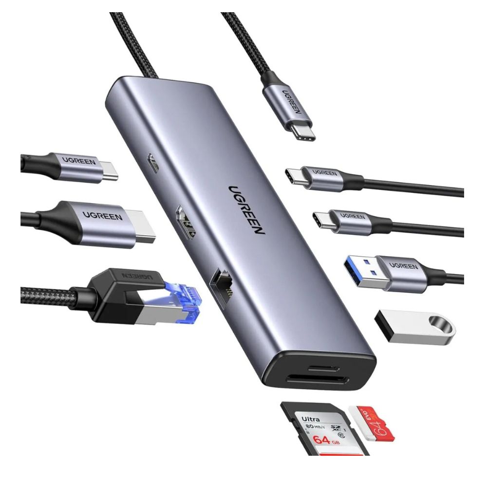 UGREEN CM498 9- In- 1 Docking Station- USB-C-15600
