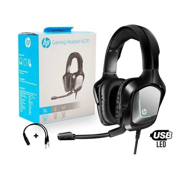 HP Gaming Headset H220 - USB + 3.5mm Backlit Gaming headset (8AA11AA)4