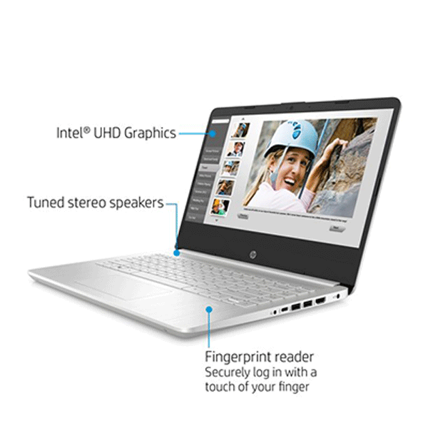 HP 14-DQ2055WM Laptop 11th Gen Intel Core i3 4GB 256GB SSD3