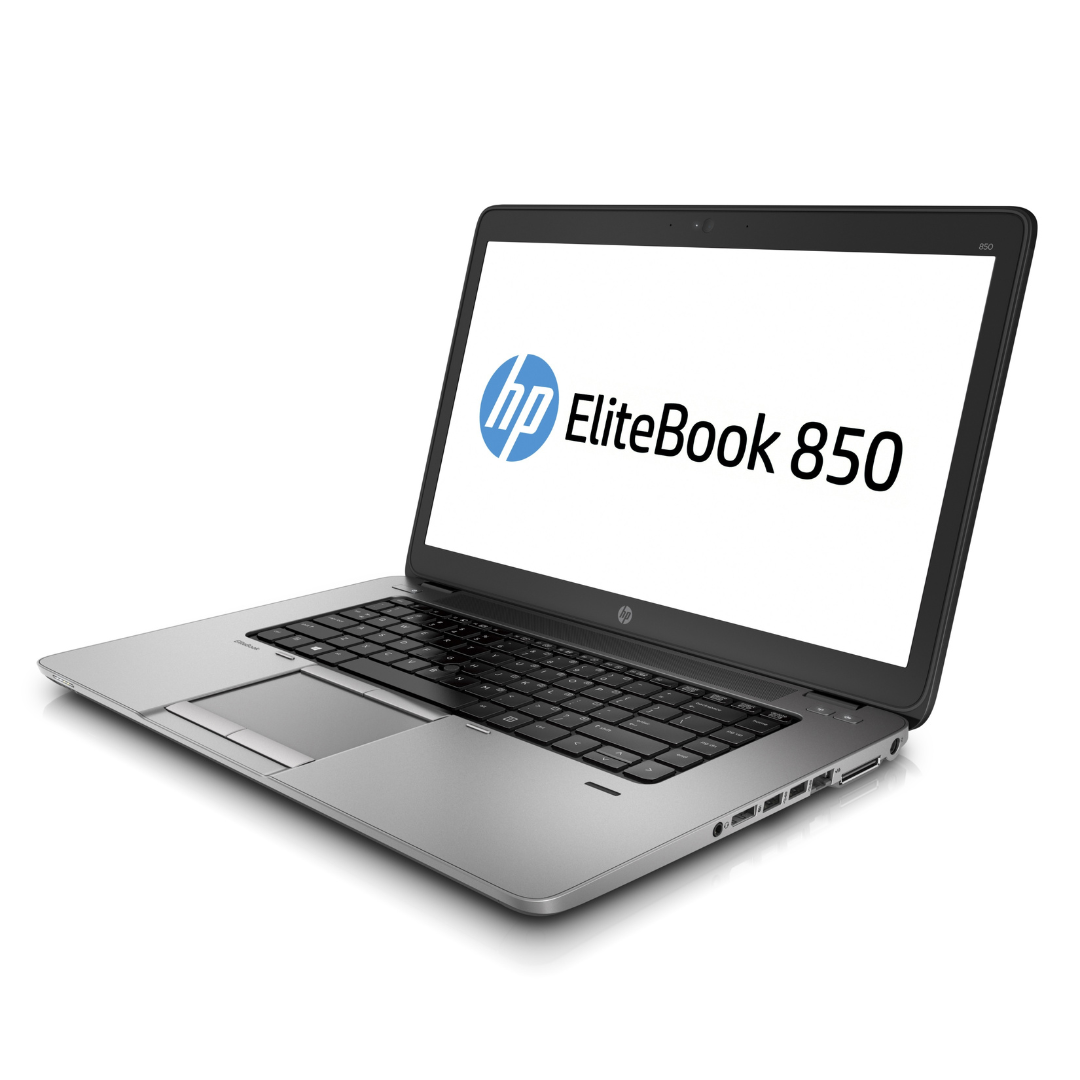 HP EliteBook 850 G2 15.6 inch Laptop, Full HD Intel® Core i5-5300U 2.3GHz, 8 GB DDR4-SDRAM, 500GB Hard Drive, Windows 10 Pro 64Bit3