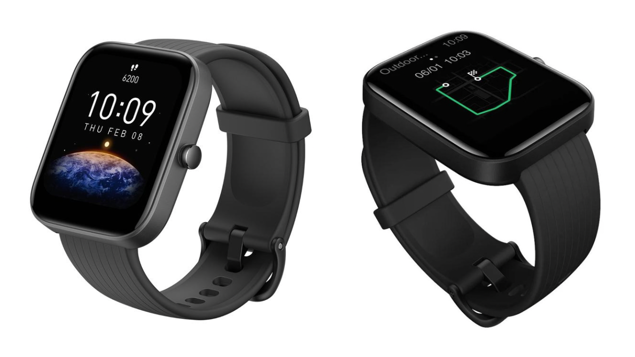 Amazfit Bip 3 Pro Smart Watch: Android & iOS - 4 Satellite Positioning Systems - 1.69