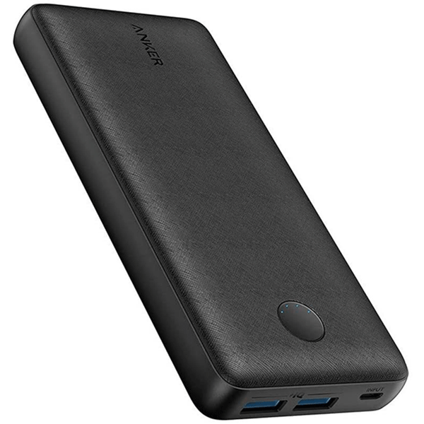 Anker PowerCore Select 20000, 20000mAh Power Bank with 2 USB-A Ports, Light Weight Portable Charger, PowerIQ 2.0 18W External Battery with MultiProtect and VoltageBoost