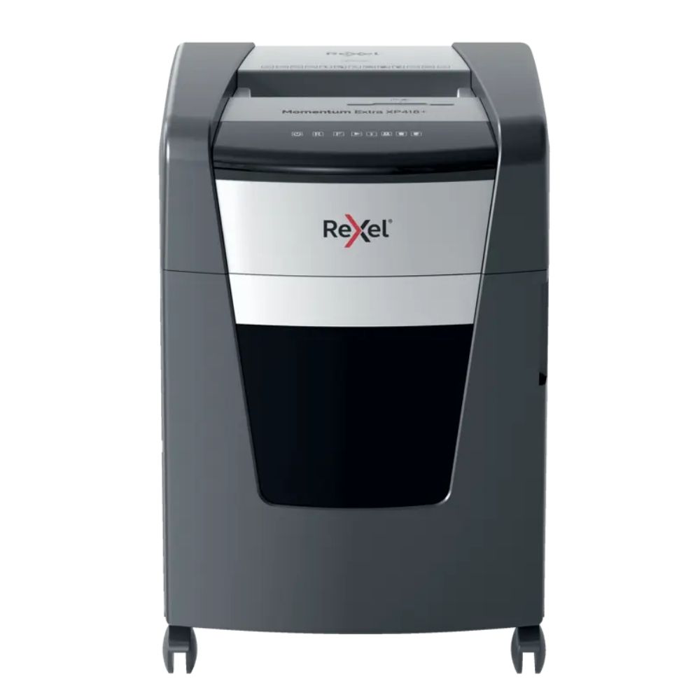 Rexel Momentum Extra XP418+ Jam Free Cross Cut Paper Shredder