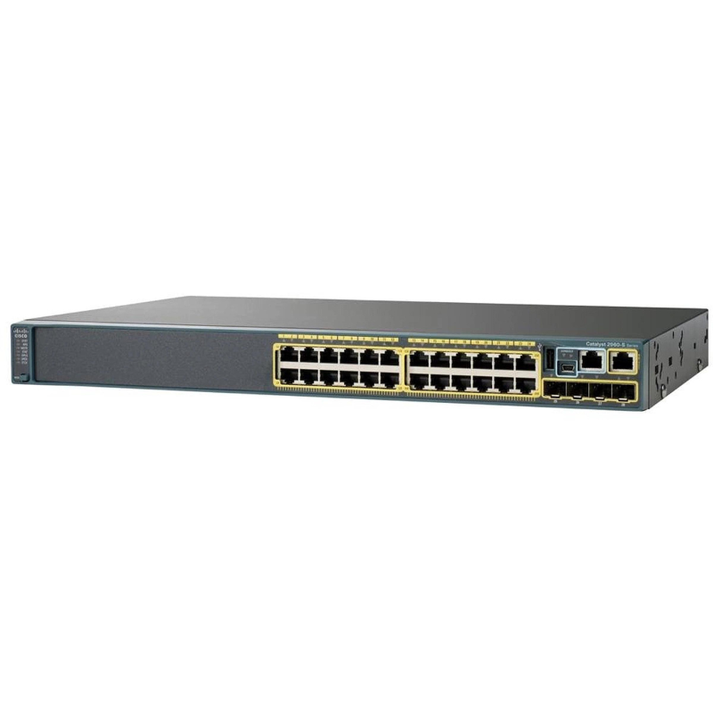 Cisco WS-C2960X-24TS-LL Catalyst Ethernet Switch- WS-C2960X-24TS-LL4