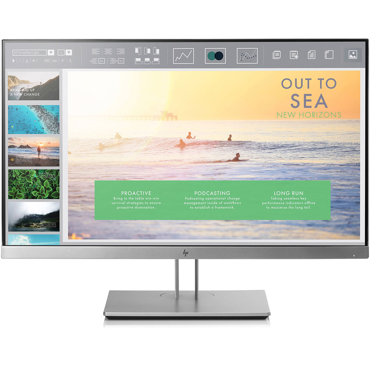 HP 23'' monitor with DP connectivity