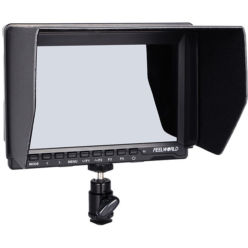 FEELWORLD FW759 7 INCH 4K ON-CAMERA MONITOR with Sunshade & HDMI Lock 