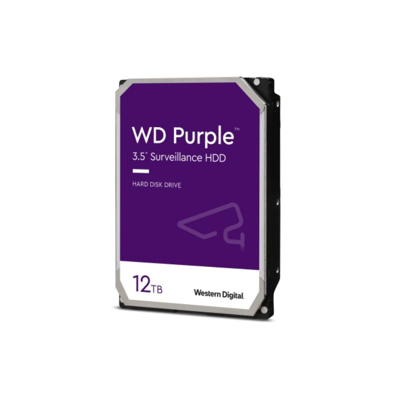 WD 12TB Purple 7200 rpm SATA III 3.50