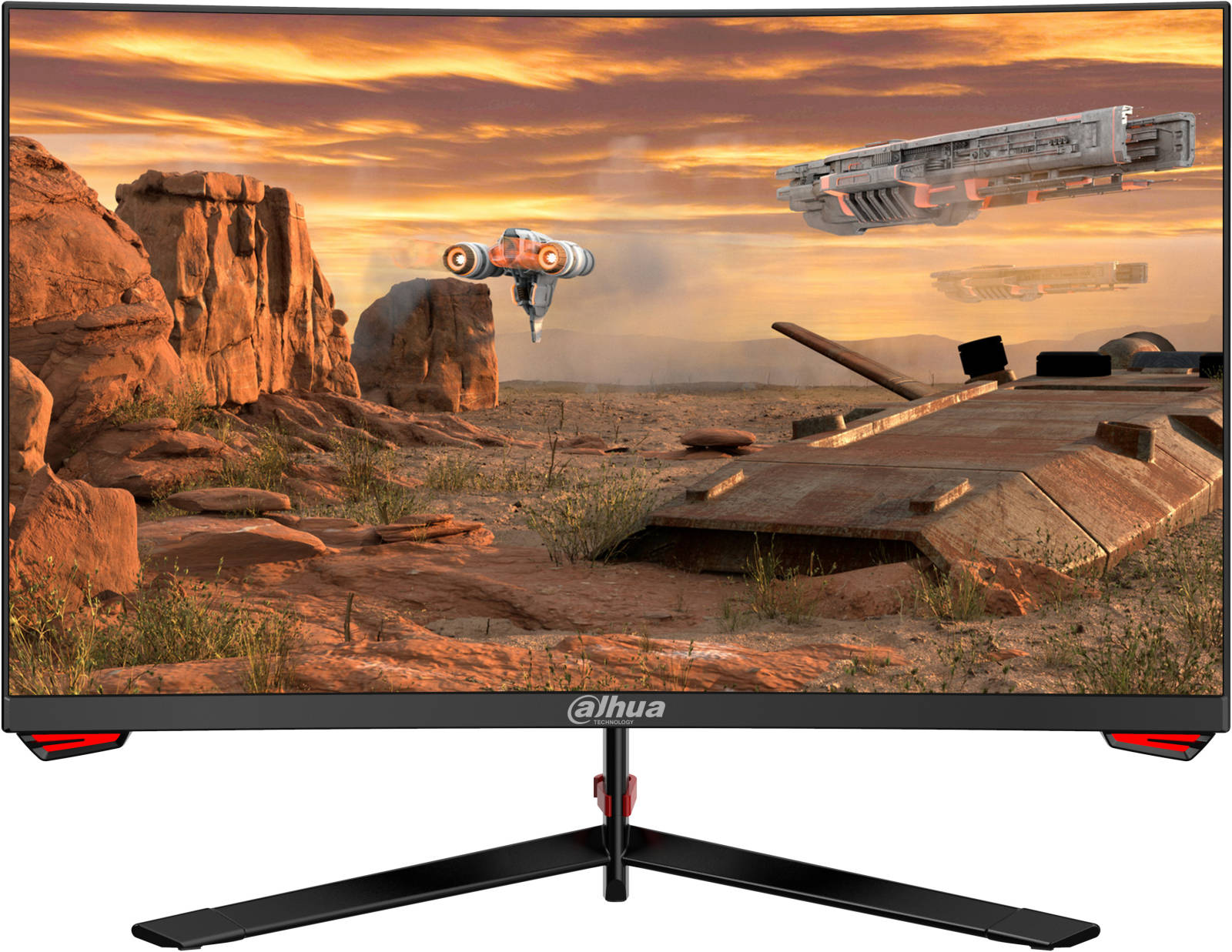 Dahua E230C 27’’ FHD  1920x1080 Curved Gaming Monitor 1500R curvature, 165Hz Refresh rate;  5ms response time, Adaptive sync, 250 nits Brightness- DHI-LM27-E230C