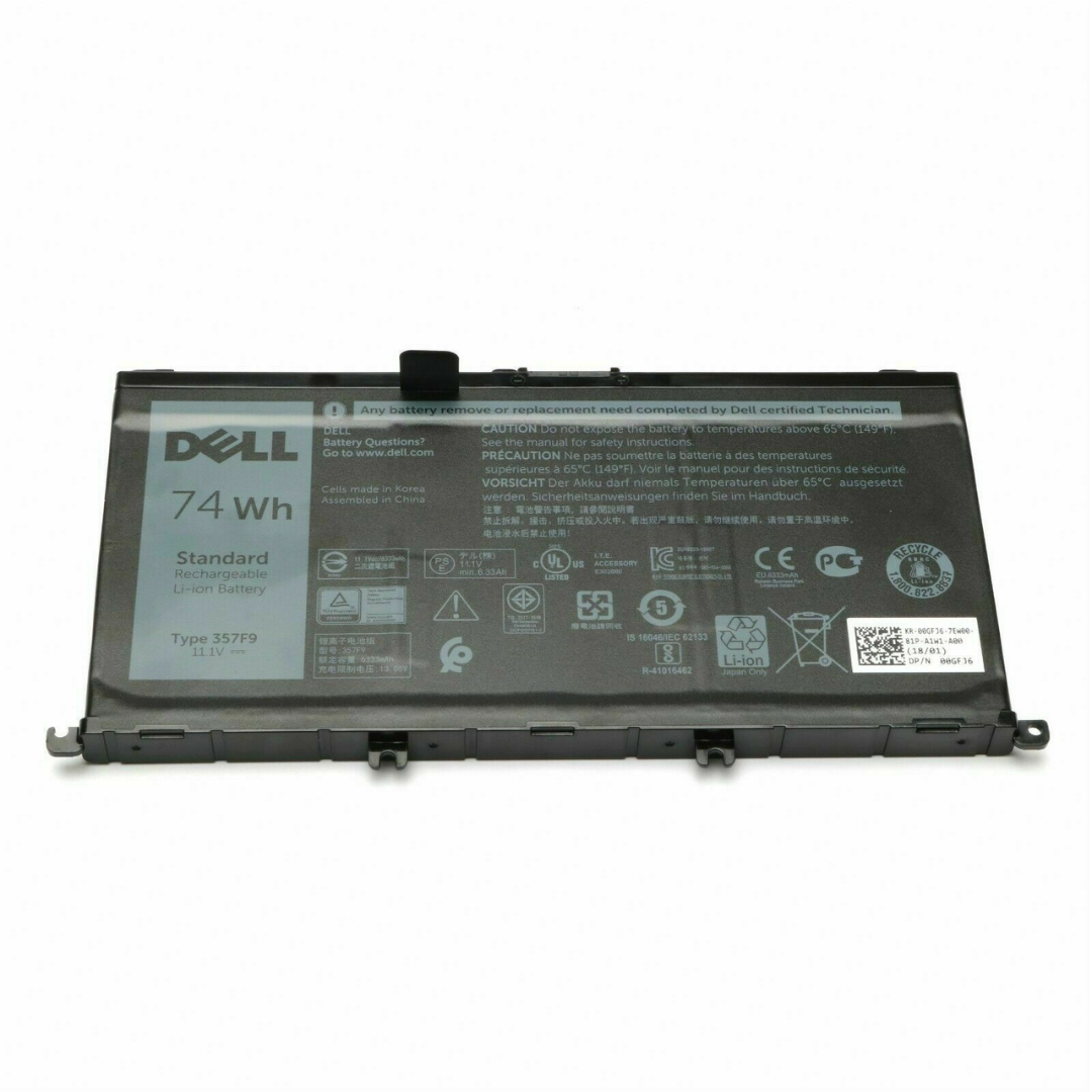 Original 74Wh Dell Inspiron 15-7559 battery2
