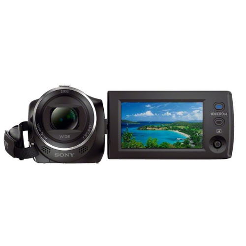 Sony HDR-PJ410 Full HD Camcorder with Built-In Projector (30x Optical Zoom, Optical SteadyShot, Wi-Fi and NFC)0