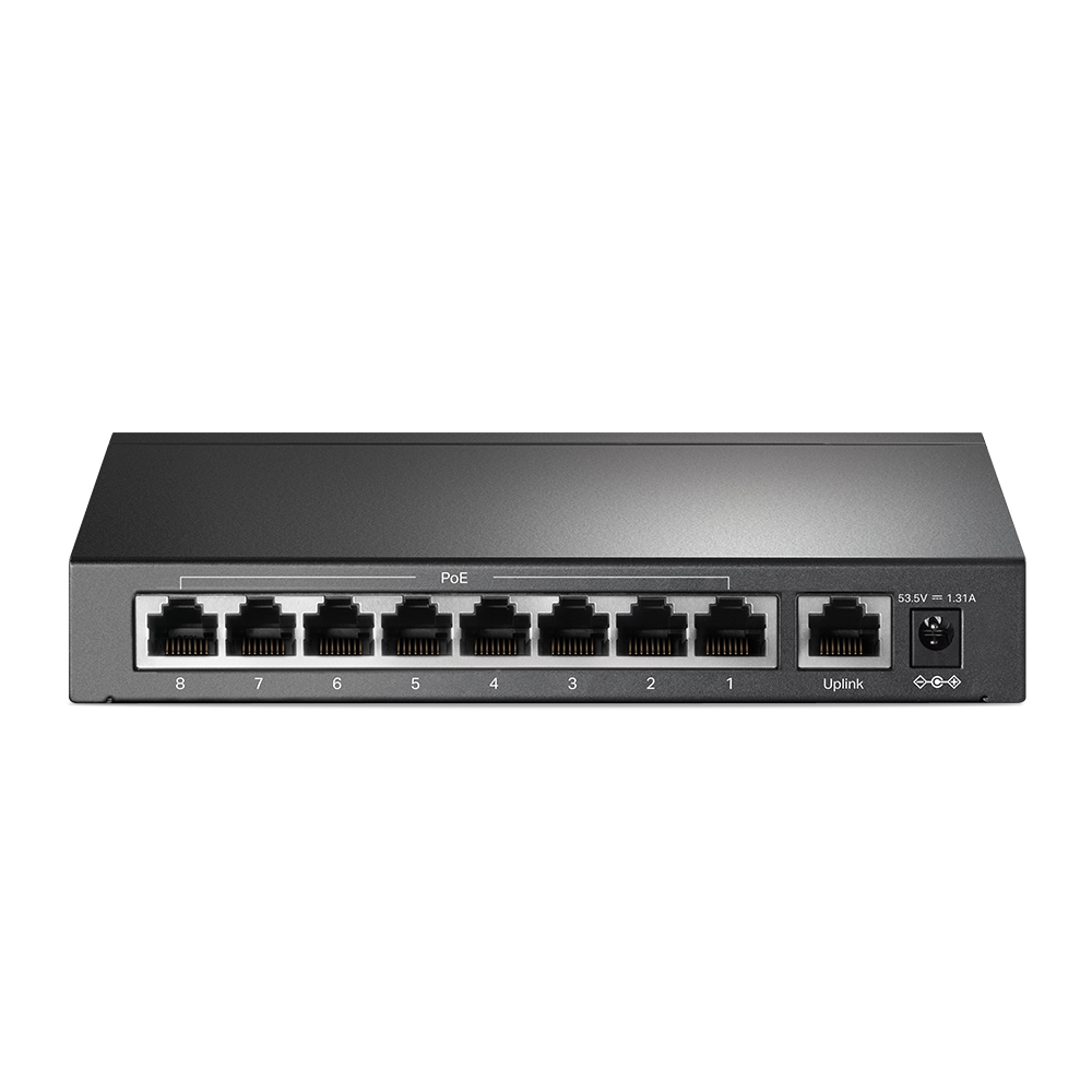  TP-Link 9-Port 10/100Mbps Desktop Switch with 8-Port PoE+4