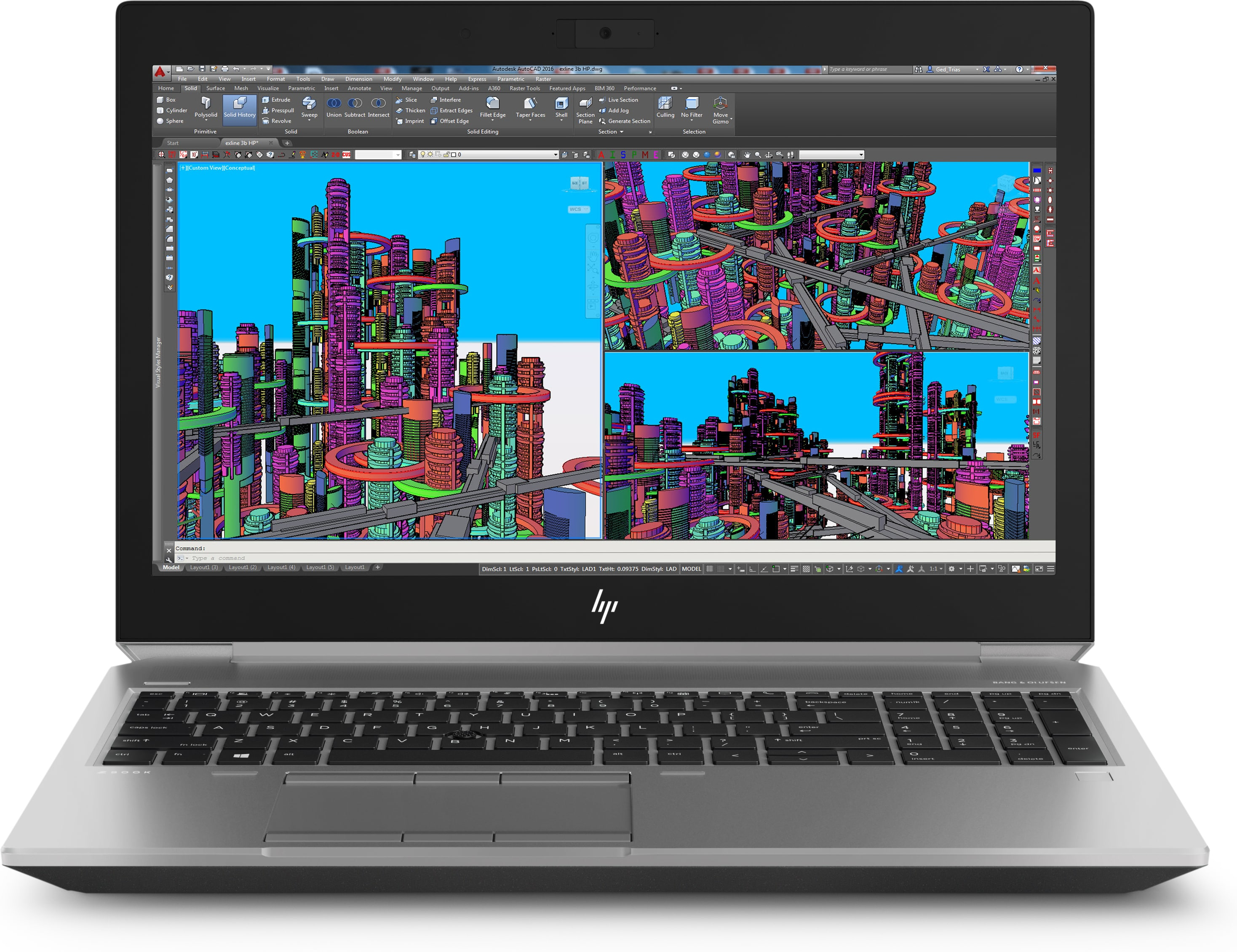 HP ZBook 15 G5 Mobile workstation 39.6 cm (15.6