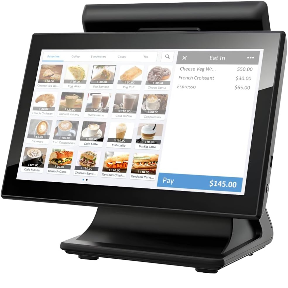 Dual Screen POS Core i3,4GB RAM,256GB SSD0