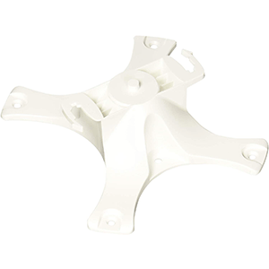 Aruba Wall/Ceiling Basic Mount Kit, White (AP-220-MNT-W1W) JW047A Flat-Surface AP Mount Kit