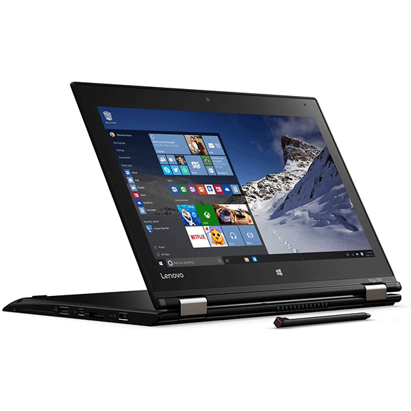 Lenovo Thinkpad Yoga 260 2-in-1 Laptop (12.5 Inches, Multi-Touch Screen, Intel Core i7-6500U Processor, 6th Gen, 8 GB DDR4 RAM, 256 GB SSD, Windows 10 -Black)2