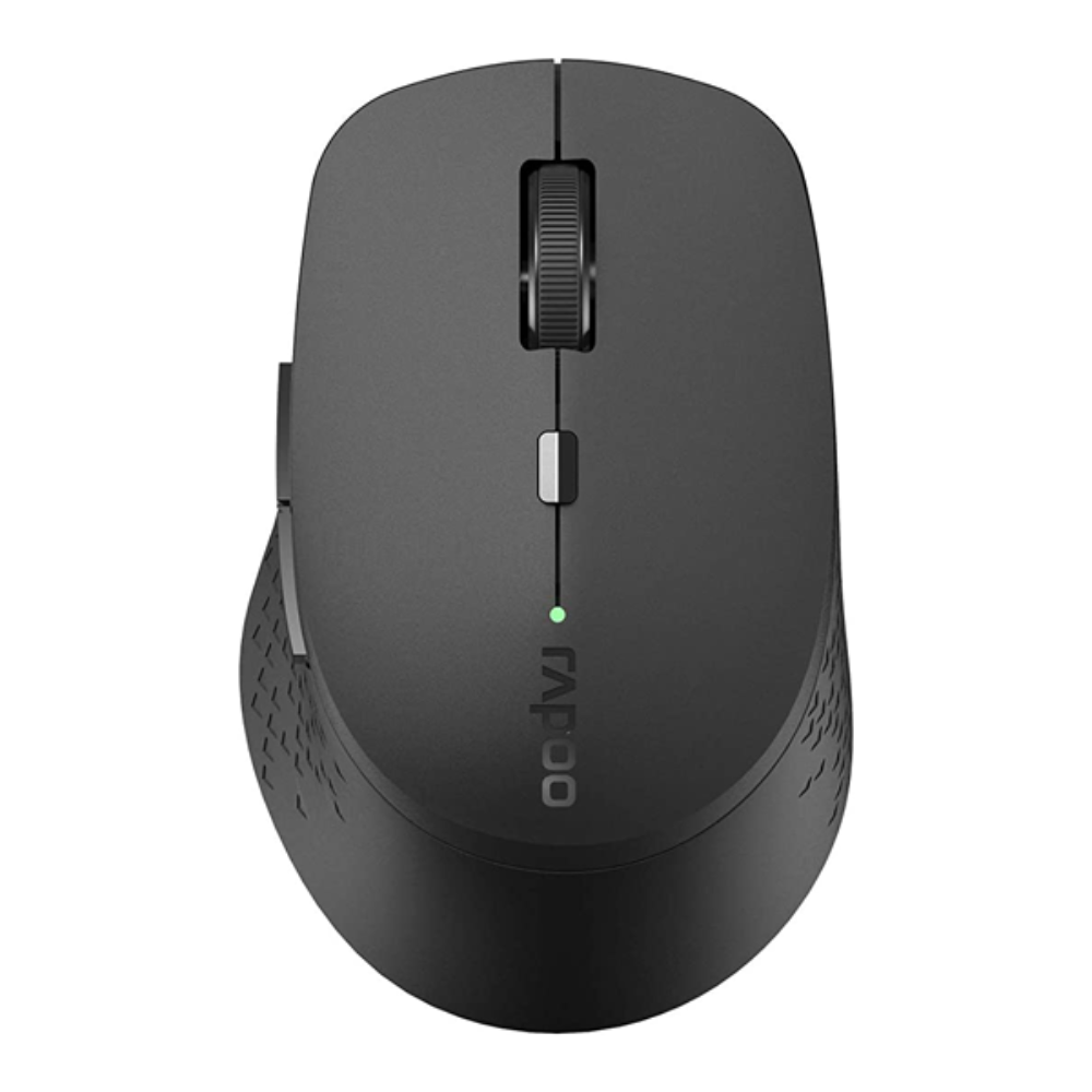 Rapoo Multi-mode Wireless Silent Optical Mouse M300 – Dark Grey – M300 Silent2