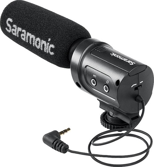 Saramonic SR-M3 On-camera shotgun microphone4