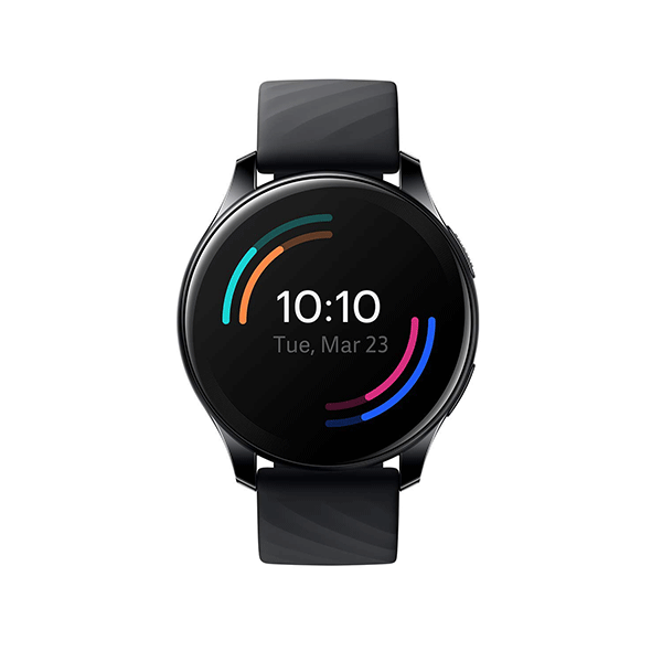 OnePlus Watch Midnight Black: 46mm dial, Warp Charge, 110+ Workout Modes, Smartphone Music,SPO2 Health Monitoring & 5ATM + IP68 Water Resistance3