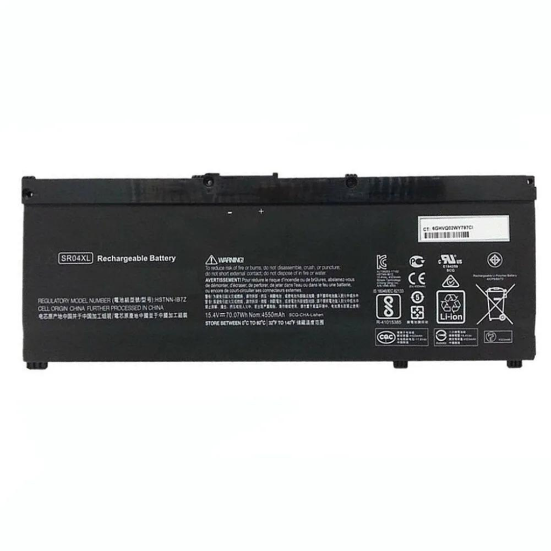 15.4V 70.7Wh OMEN by HP 15-dc1085nr battery- SR04XL0