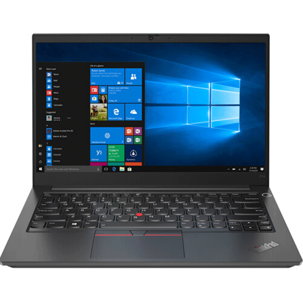 Lenovo ThinkPad E14 Intel Core i7 1165G7, 8GB DDR4 2666 (Up to 16GB Support), 512GB SSD M.2 2242 PCIe 3.0x4 NVMe (Support M.2 2280 SSD up to 1TB & Additional  2.5Inches HDD slot u 14Inches FHD (20RA002VUE)2