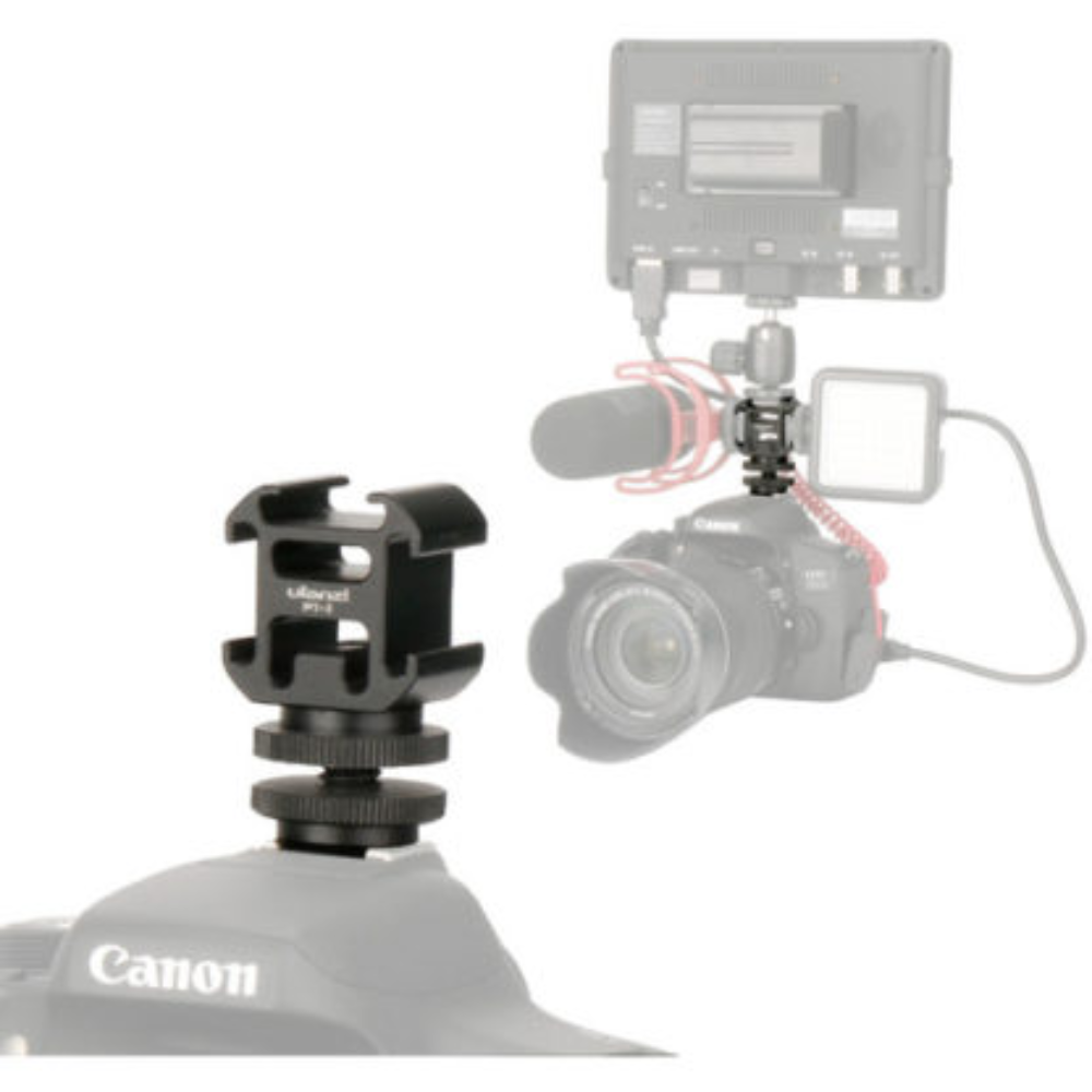 Ulanzi PT-3S Triple Cold Shoe Mount0