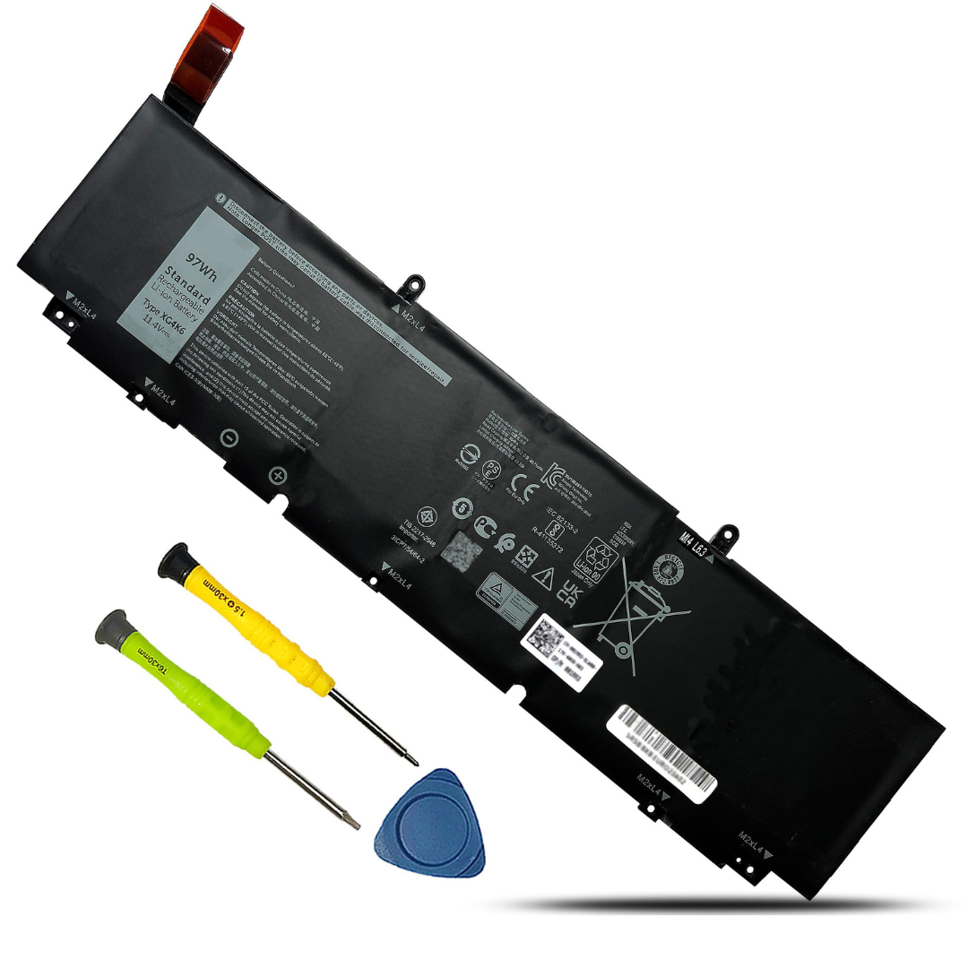Dell 97Wh XG4K6 0F8CPG F8CPG 01RR3 battery