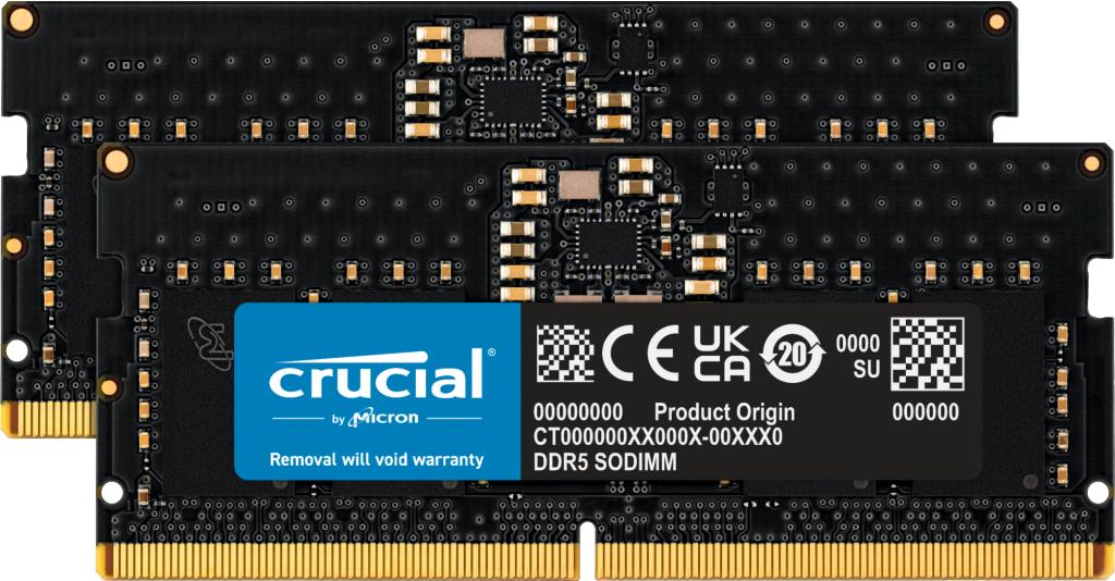 Crucial Laptop RAM DDR5 16GB 5600- CT16G56C46S53